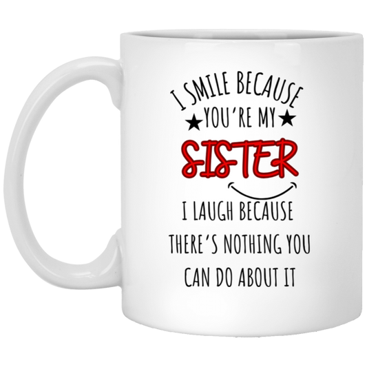 I SMILE MUG | GIFT FOR SISTER