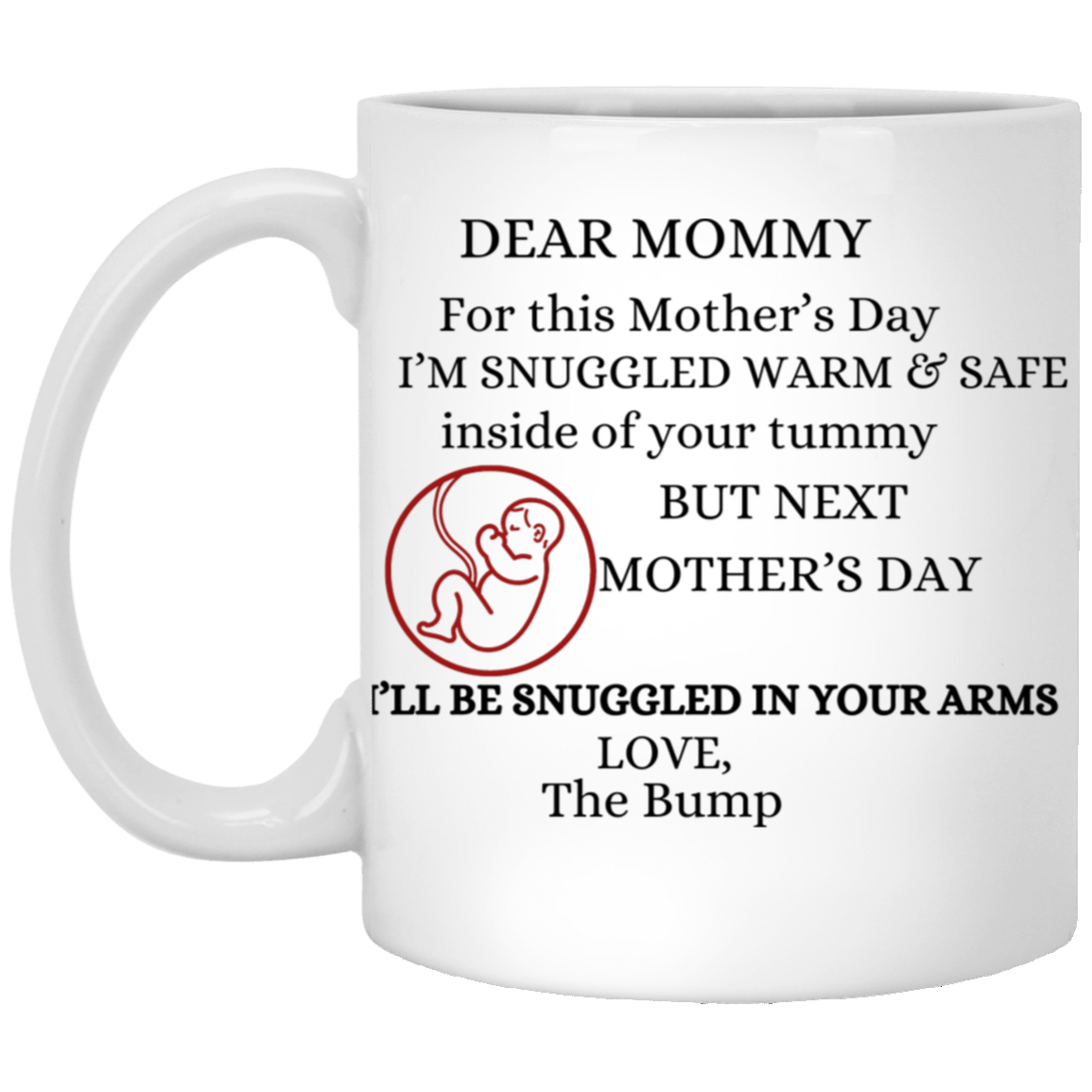 Baby Bump Mug | Mother's Day Gift